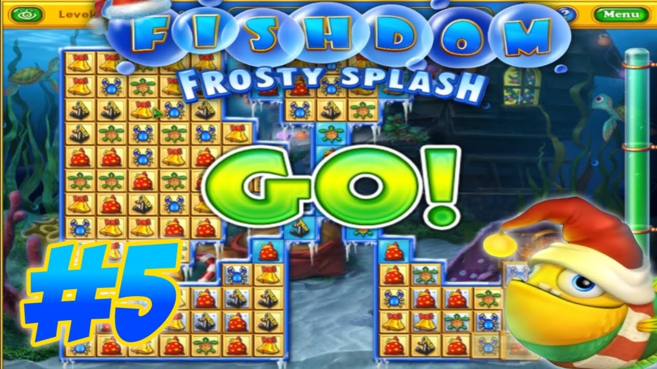 Fishdom: Frosty Splash [PC] - Gameplay Part 5 - (Level 41-50) - Deep Sea Cheer