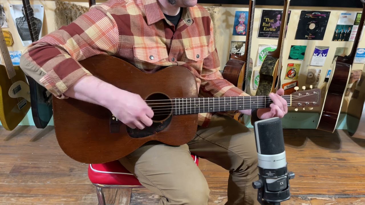 1957 Martin 00-17 flattop guitar