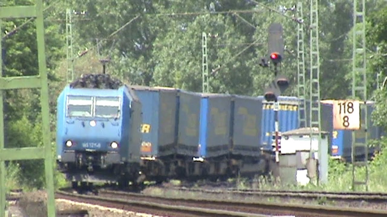 Rechte Rheinstrecke Leubsdorf - Bad Hönningen, 151, 2x DB185,ATC Crossrail 185 ,2x145, 3x143, 2x425