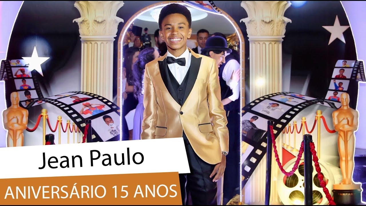 Jean Paulo Campos faz festão para comemorar seus 15 anos