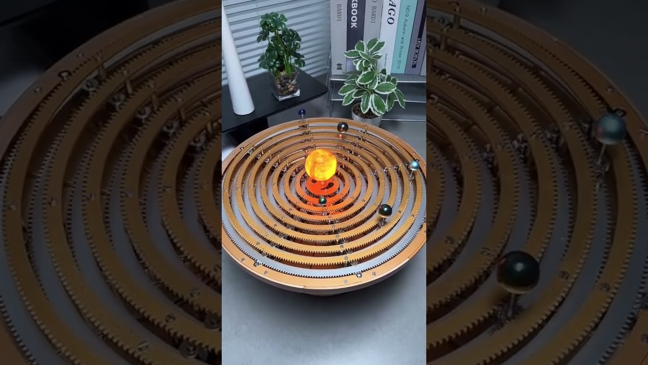 I brought the solar system to the desktop. 