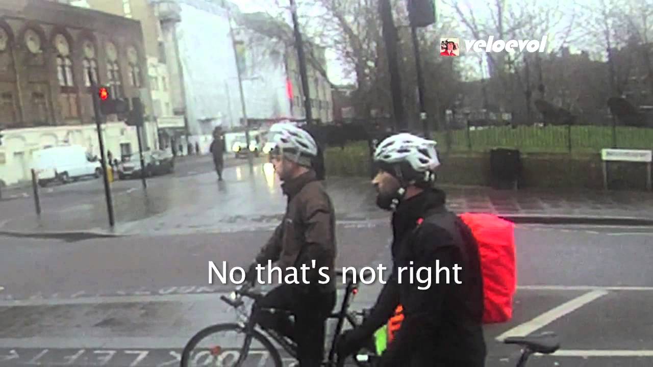 Cyclist Helmet Fail