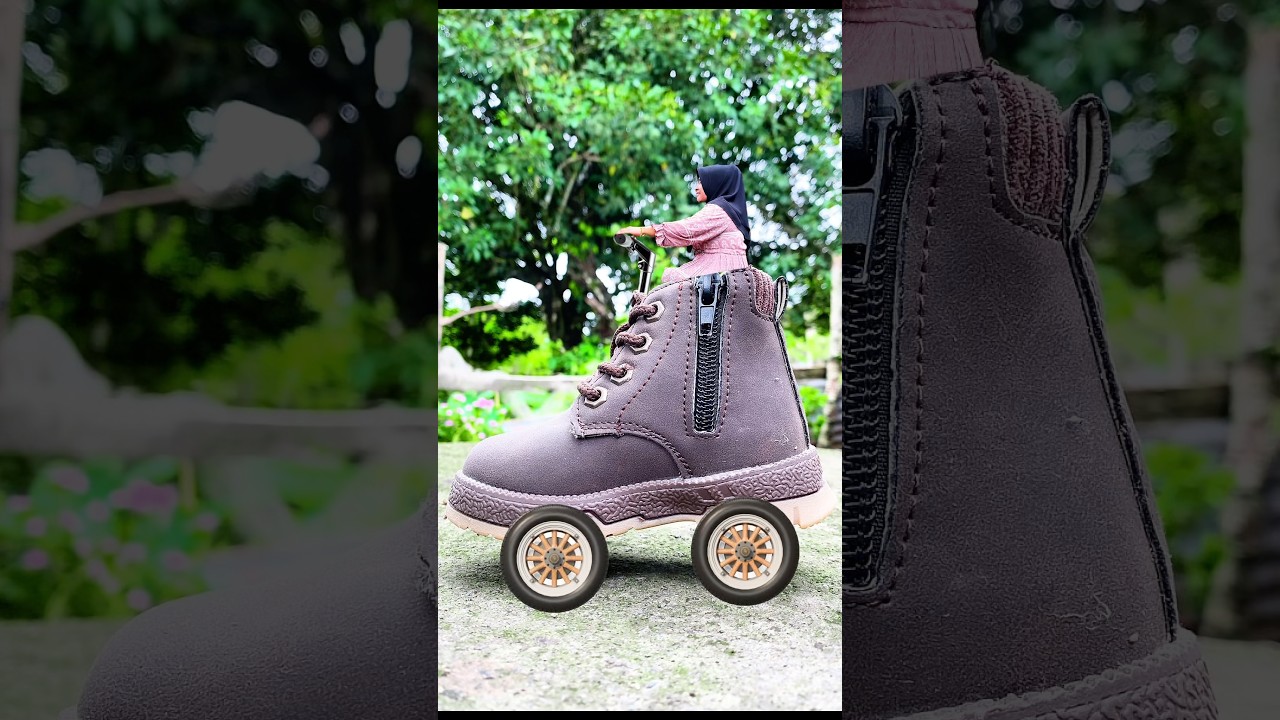 Mudik lebaran pakai sepatu roda #mudik #fyp  #shortvideo