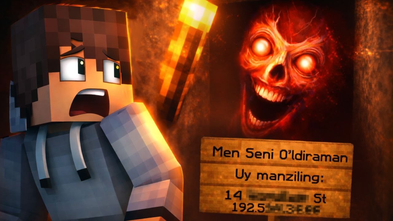 MINECRAFTGA VIRUSLI MODNI O'RNATIB QO'YDIM...😱 | MINECRAFT HORROR