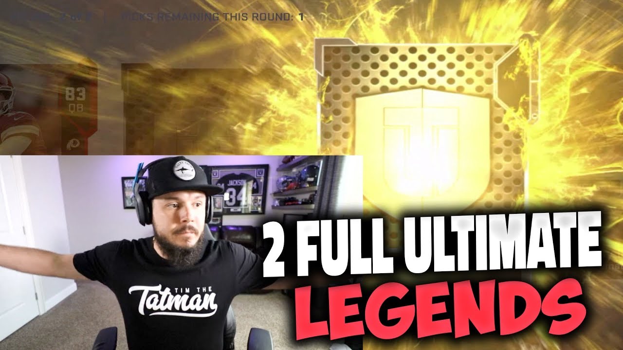 2 ULTIMATE LEGEND PULLS!!! Madden 19 Pack Opening
