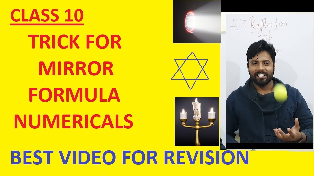 Mirror formula and magnification class 10 Numericals