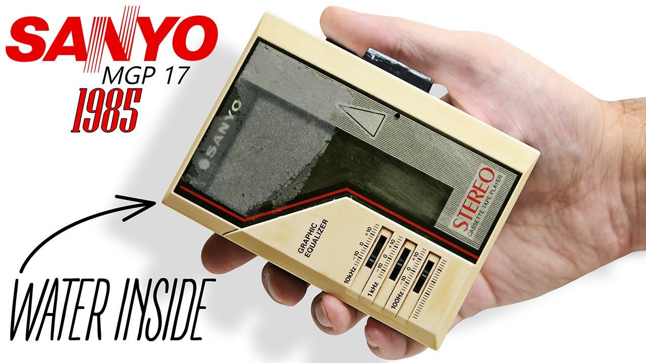 1985 ⚙️ RESTORATION & Revamp ✅ SANYO MGP17 🎼 Music from the 90s! (Real restore)