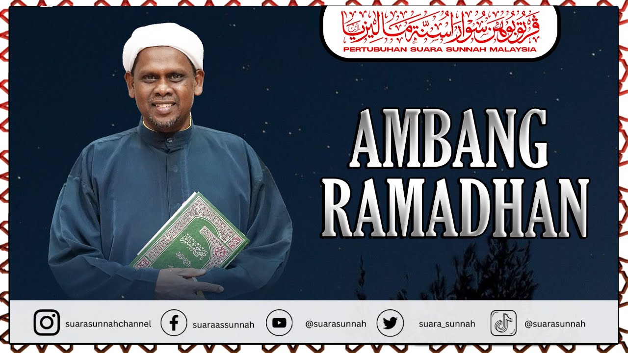 7 Februari 2026, AMBANG RAMADHAN” Ustaz Halim