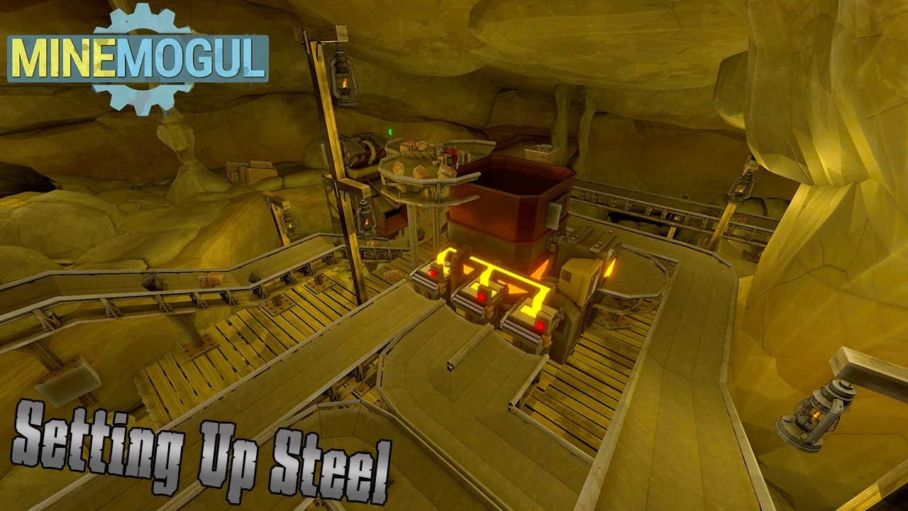Setting Up Steel Casting Furnace Area in MineMogul