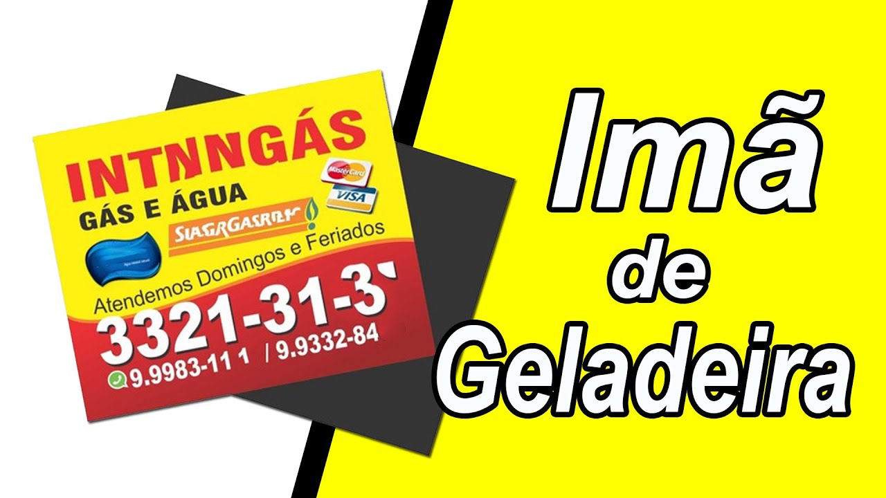 Como fazer imã de geladeira com impressora jato de tinta e matérias usados