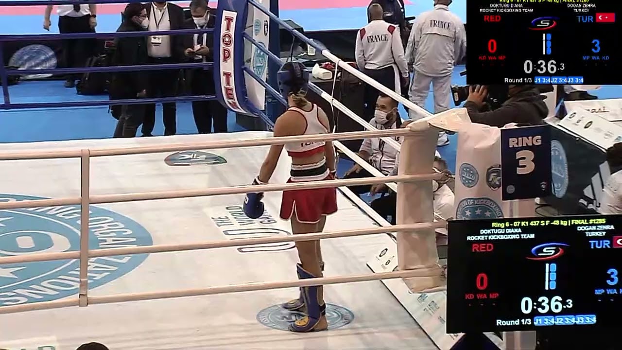 Diana Doktugu v Zehra Dogan   48kg K1 WAKO World Championships 2021