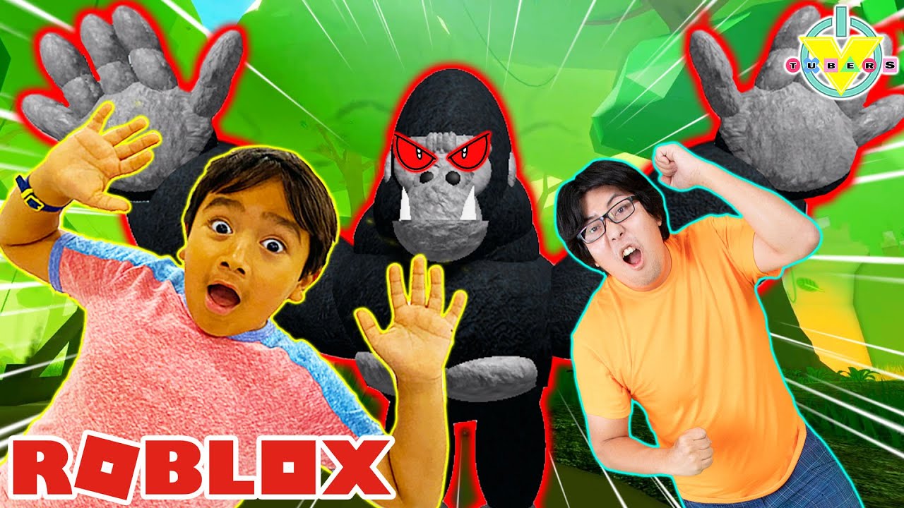 Ryan JUNGLE STORY in ROBLOX! Let’s Play with Ryan’s Daddy