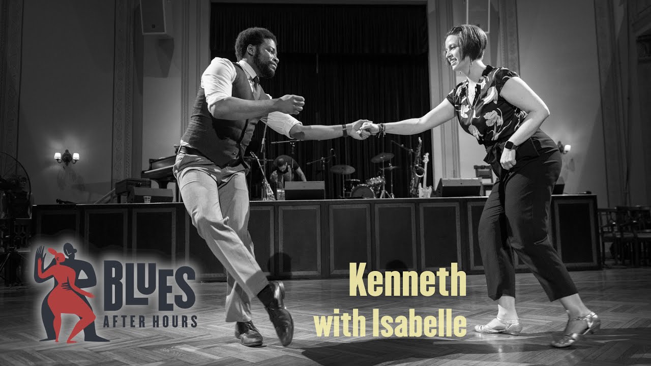 Kenneth with Isabelle (Texas Shuffle Blues dancing) | Blues After Hours 2023