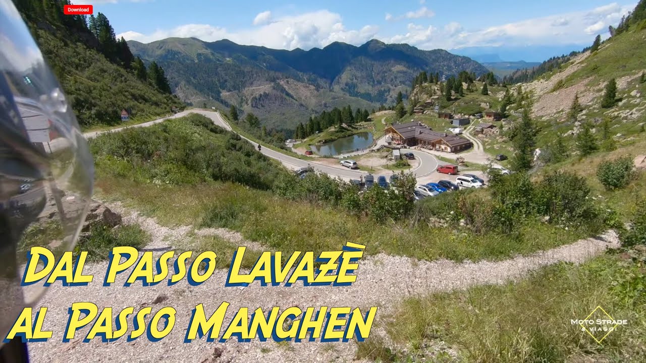 Passo Lavazè + Passo Manghen in moto - Agosto 2023