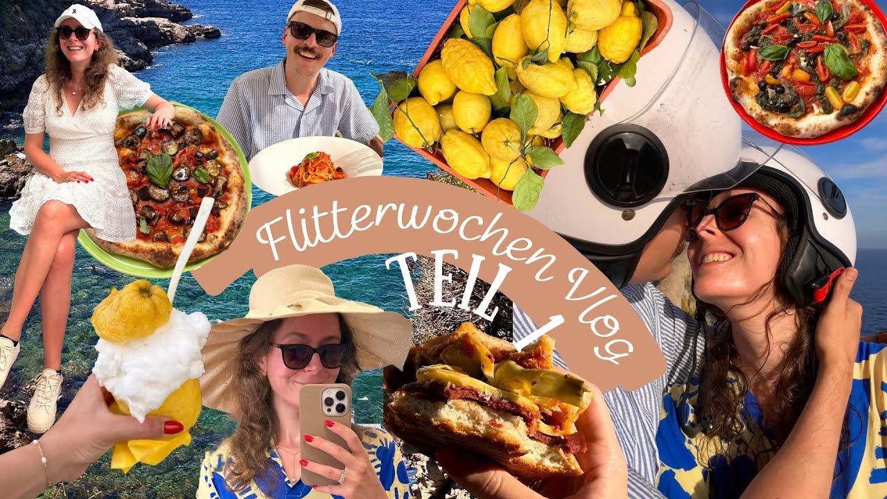 VLOG » Flitterwochen an der Amalfiküste │ Vegan Reisen in Italien