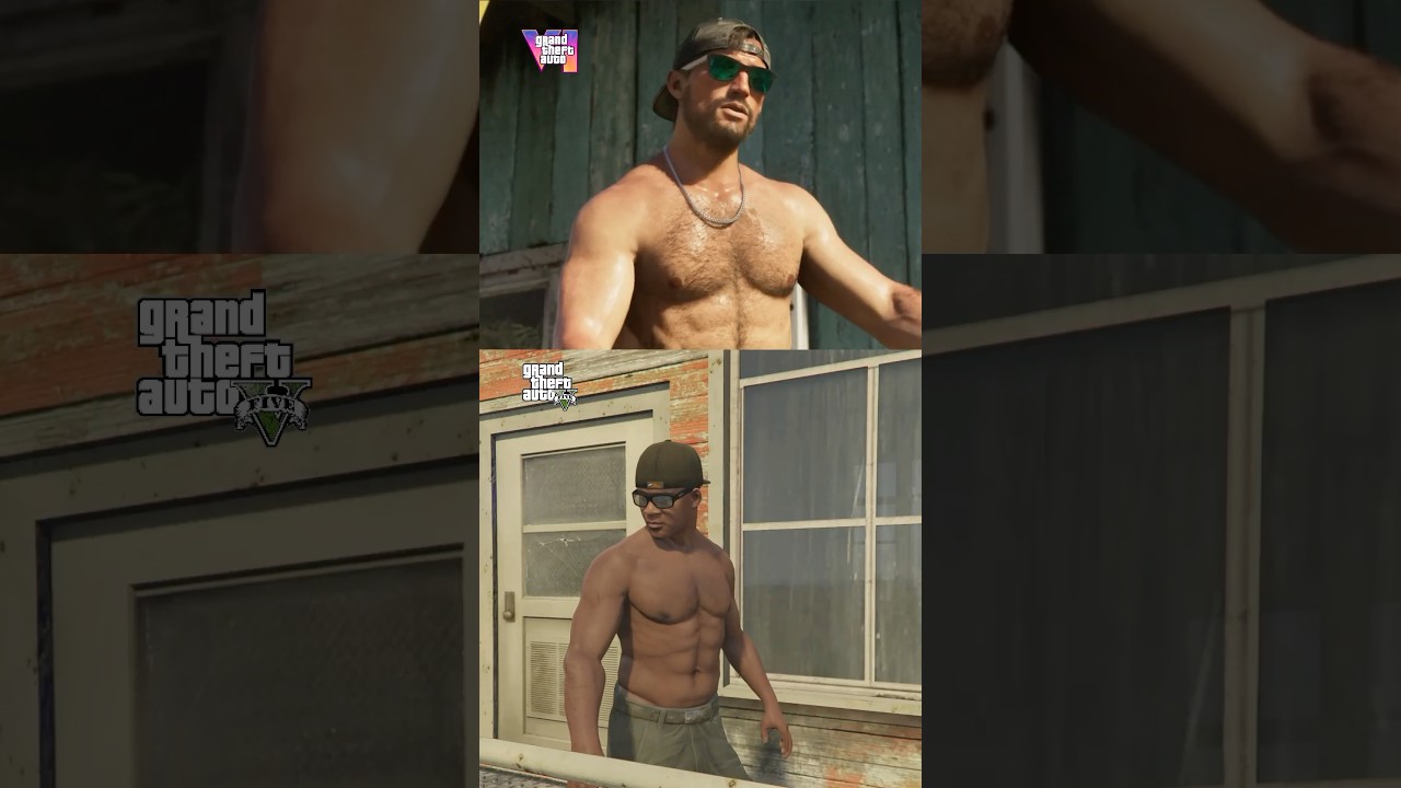 GTA 6 Trailer 2 vs GTA 5 comparison