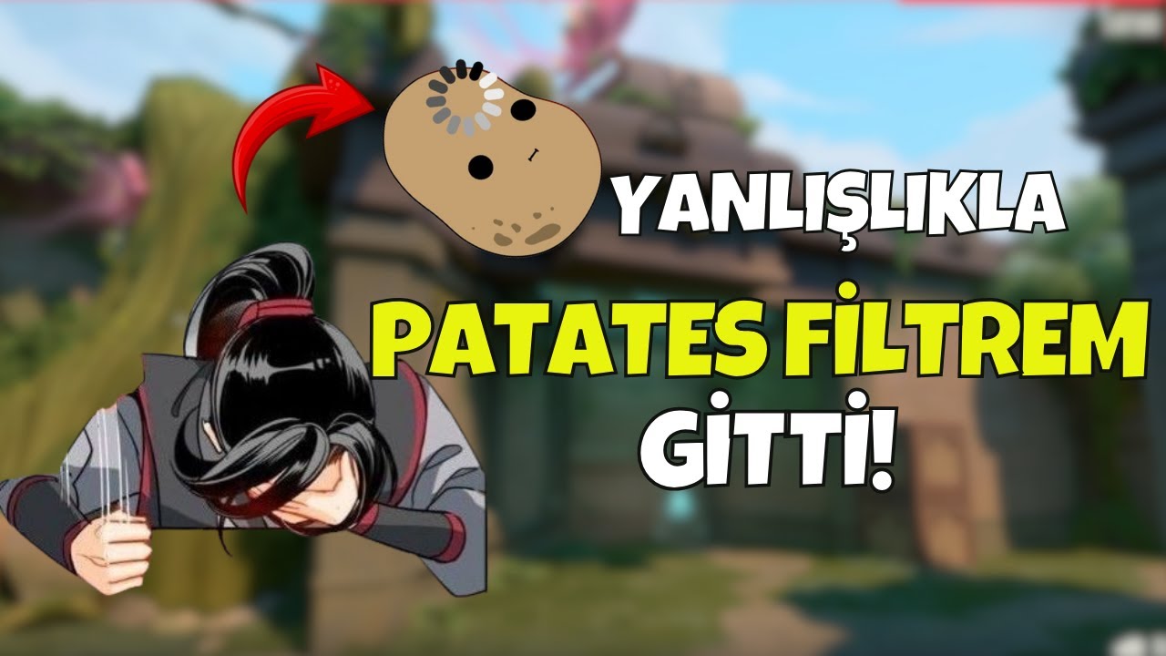 YAYINDA PATATES FİLTREM KAYBOLDU! | VALORANT DERECELİ