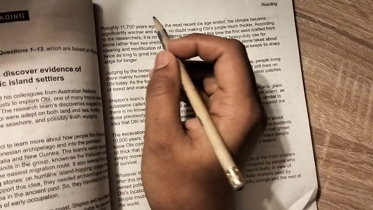 Cambridge 19 Test 3 passage 1 (1-13) explain in Bangla