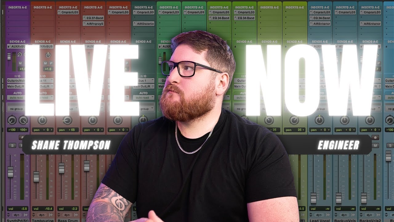 MIXING LIVE IN PROTOOLS WITH SHANE THOMPSON
