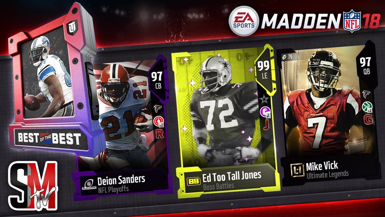 Level 50 Best of The Best Pack! How To Level Up Fast! - Madden NFL 18