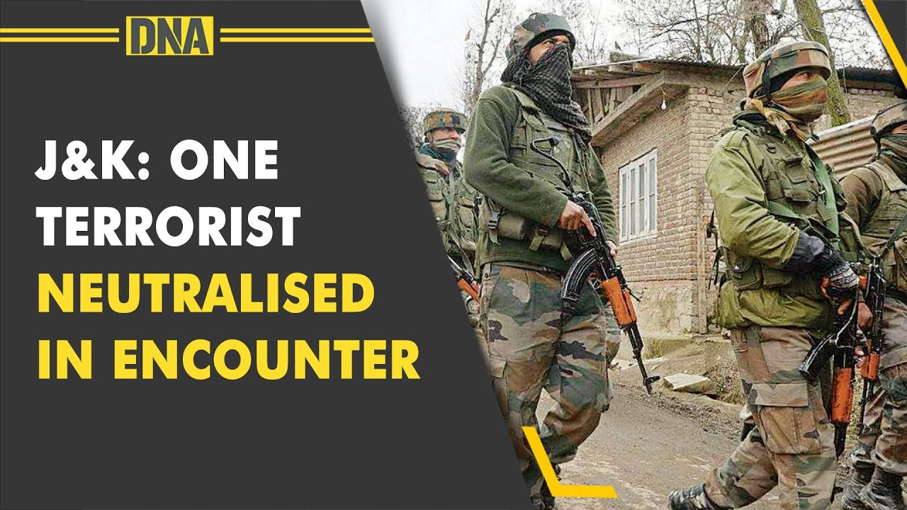 J&K: One terrorist neutralised in Shopian encounter,  Operation is still in progress