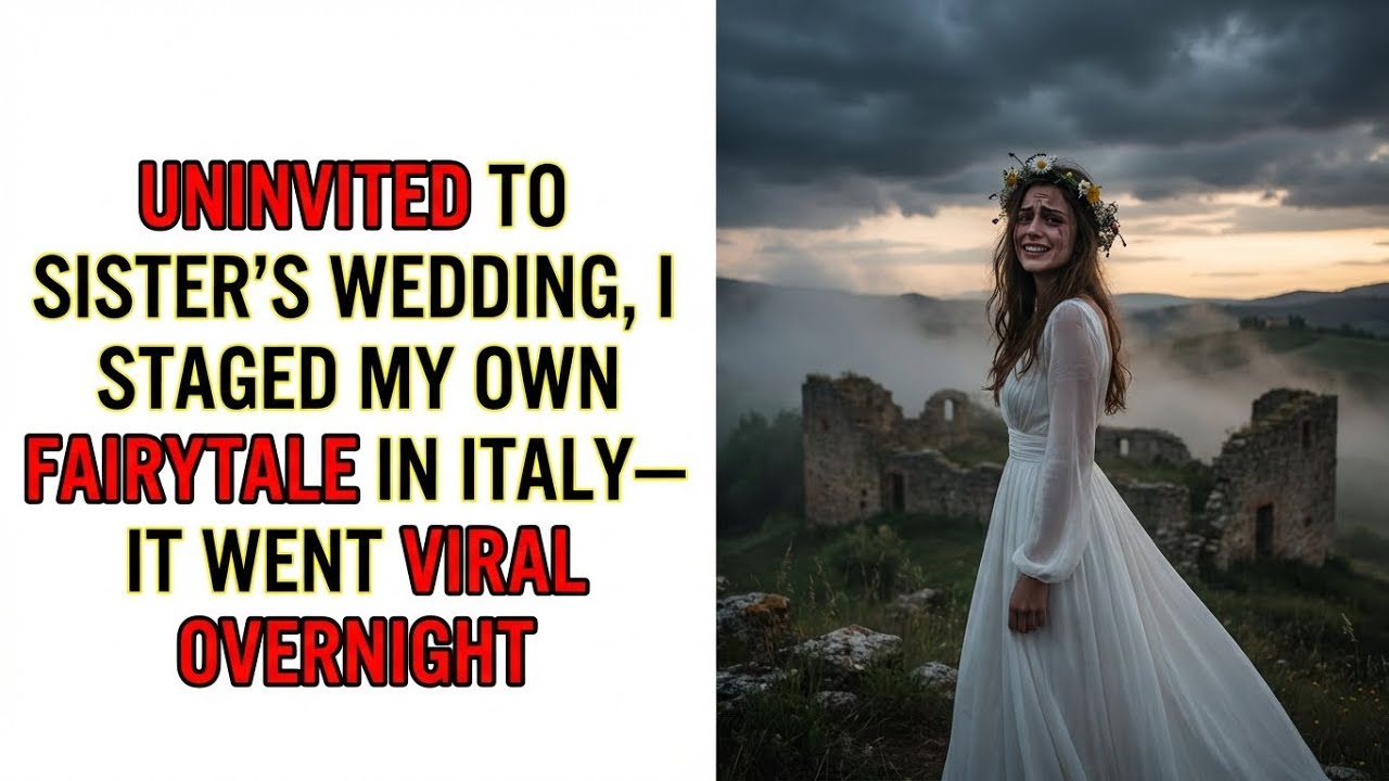 UNINVITED TO SISTER&rsquo;S WEDDING, I STAGED MY OWN FAIRYTALE IN ITALY&mdash;IT WENT VIRAL OVERNIGHT
