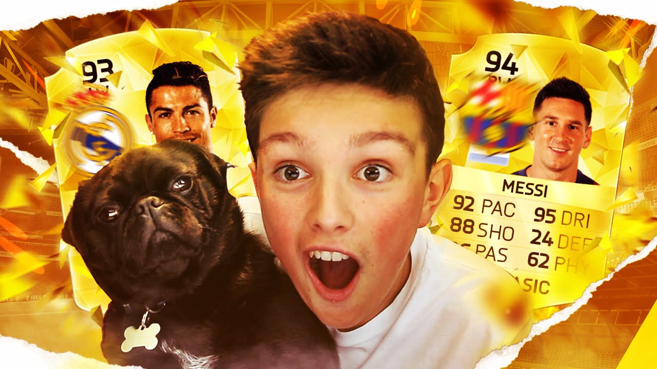 NO WAY!!! MY DOG PACKS AMAZING PLAYERS! - Fifa 16