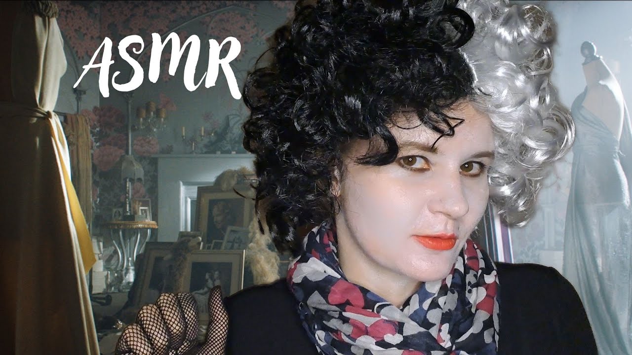 ASMR Mad Cruella speaks with Russian accent and takes your measurements