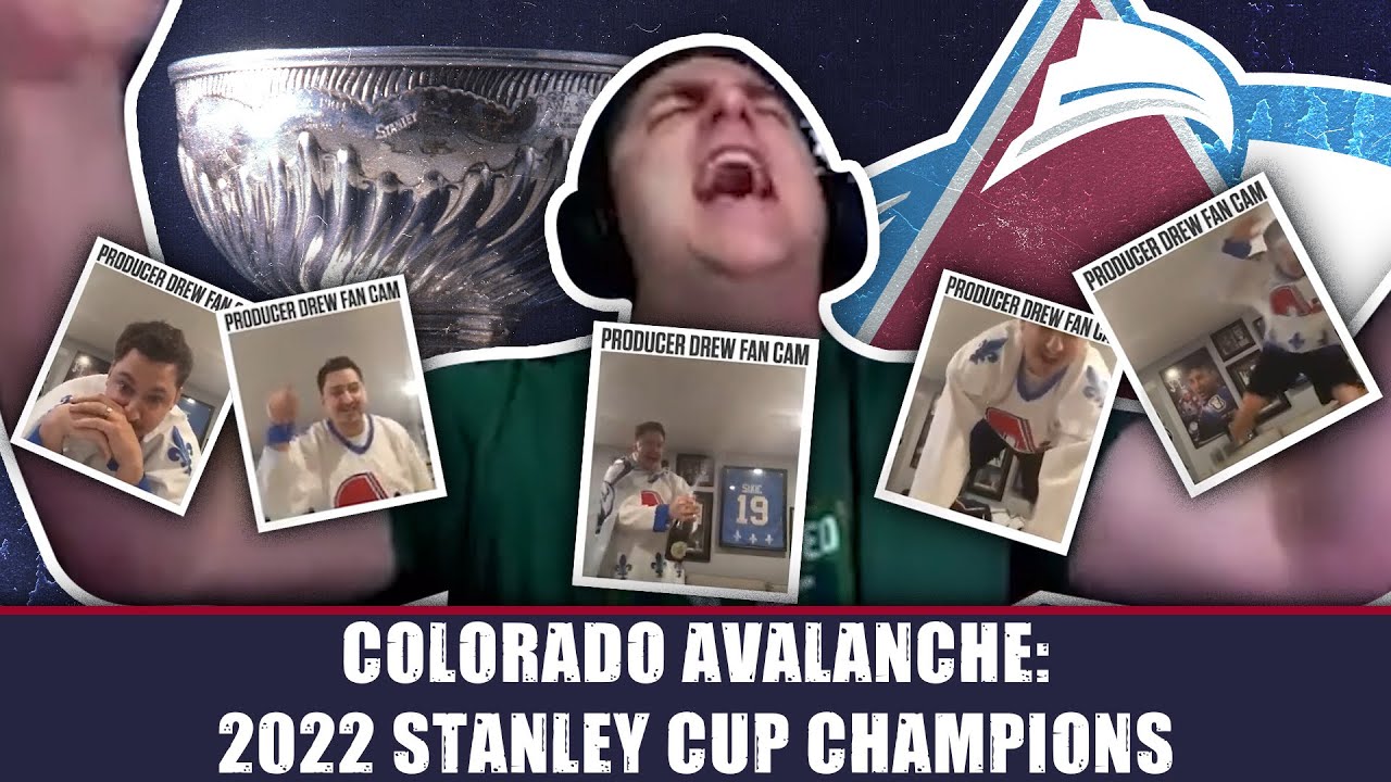Steve Dangle Reacts To Colorado Becoming The 2022 Stanley Cup Champions...Ft. Producer Drew!!!