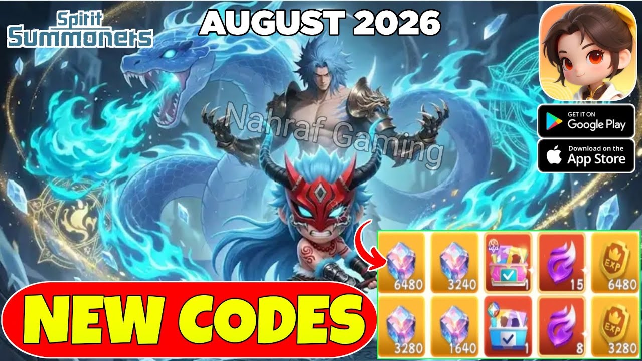 ОБН🛑Подарочные коды для Spirit Summoners АВГ 2026 | Коды Spirit Summoners &mdash; Как активировать