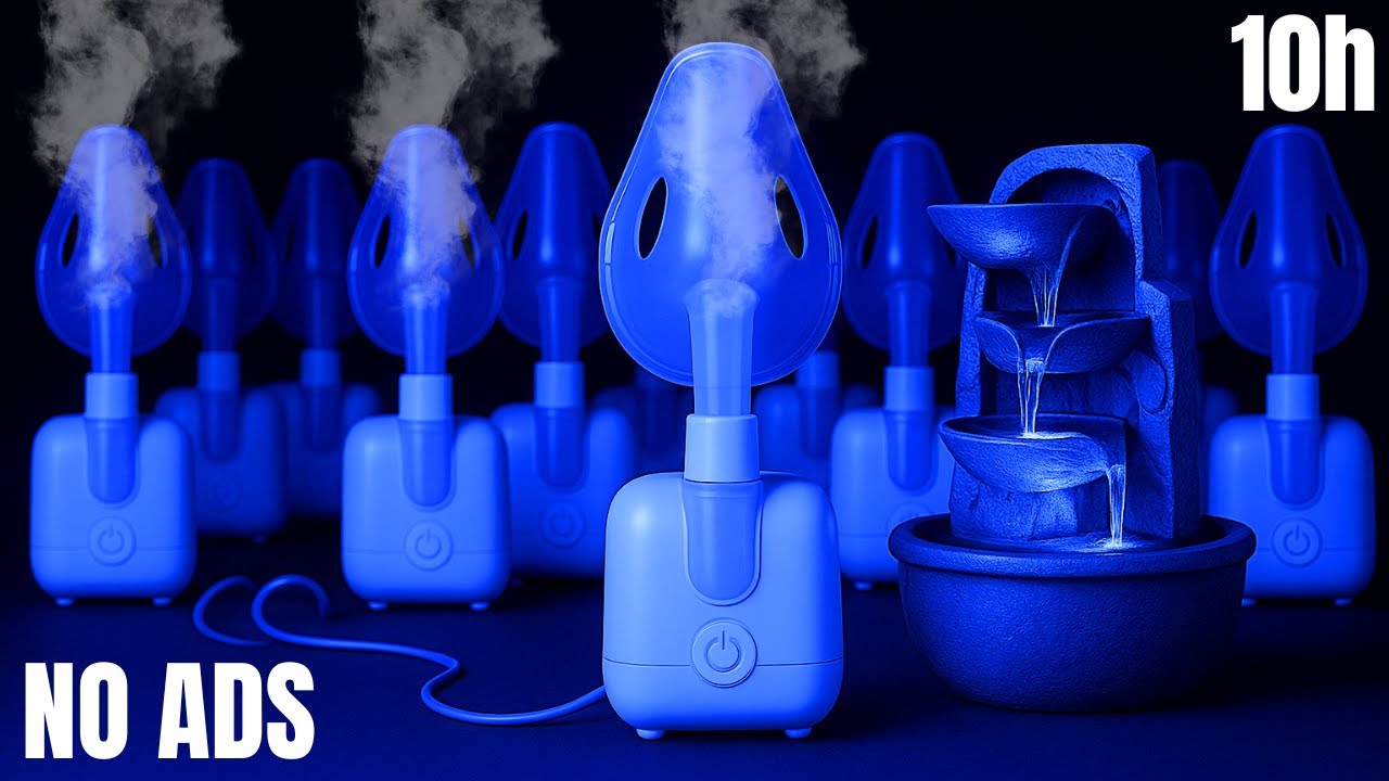 10 Hours of 11 Nebulizers Sound That Will Put You Into Deep Sleep Fast | Aerosol White Noise