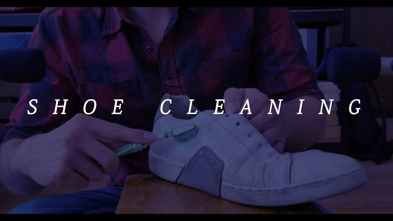 ASMR | Satisfying deep cleaning scrubbing (Whispers, Toothbrush, Leather, Binaural, 4K)