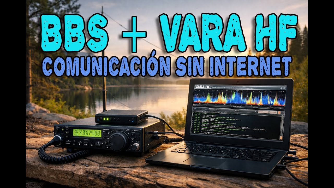 BBS + VARA HF = Comunicación Digital Robusta y de Larga Distancia 📡💻