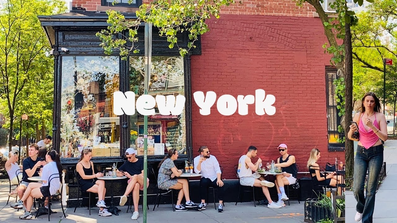 [4K]🇺🇸NYC Walk🗽Hot Saturday in West Village to Union Square☀️😎Summer Vibes | May 2022