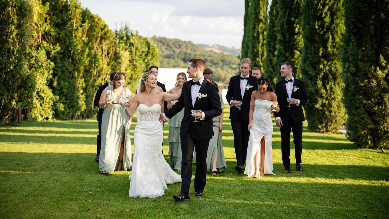 ✨ Jamie & Navarre | Luxury Wedding Highlights in Tuscany at Borgo Laticastelli Film ✨
