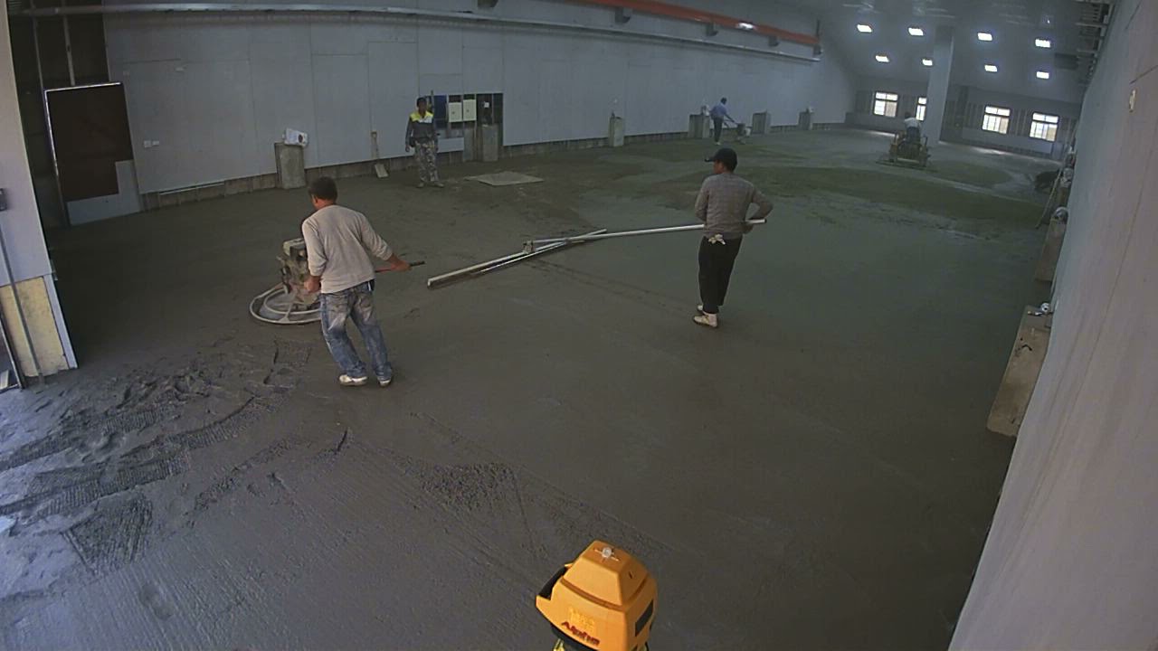 灌漿+整體粉光-雲林上市公司廠房