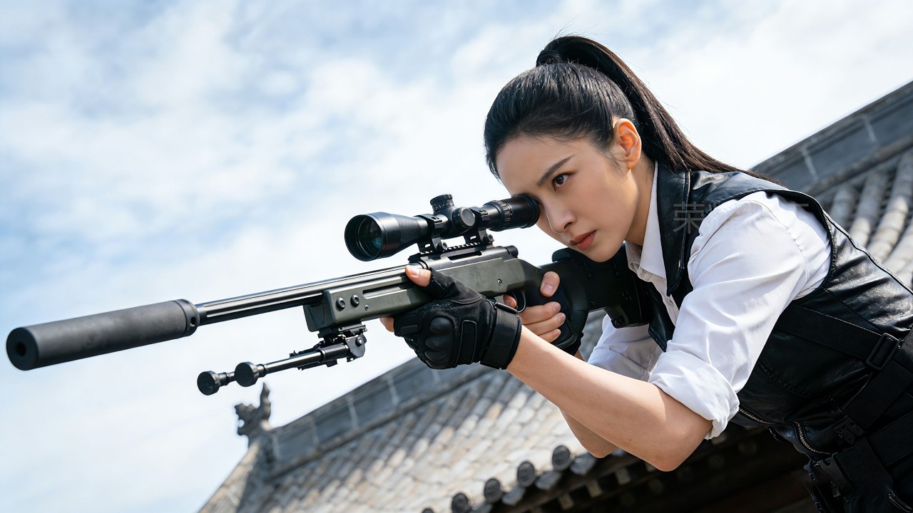 狙擊電影！美女狙擊手製高點精準爆頭敵軍100人，掩護隊友撤退！ ⚔️ 戰爭 MMA | Kung Fu