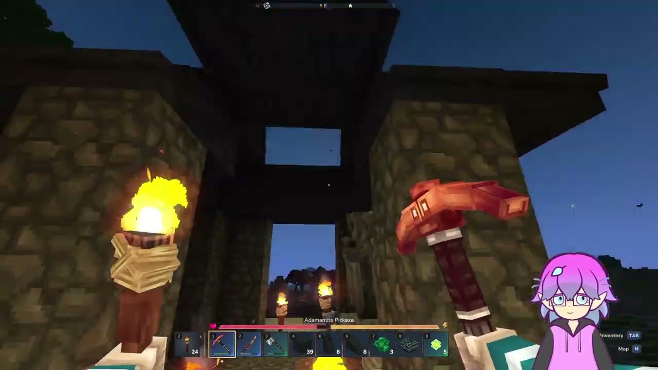Maven plays Hytale Episode 16, the forest path.