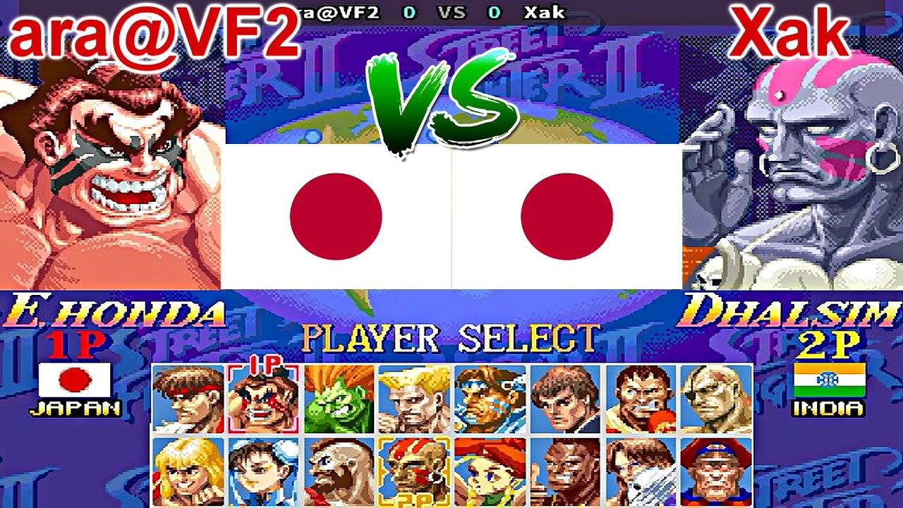 Super Street Fighter II X: Grand Master Challenge - ara@VF2 vs Xak