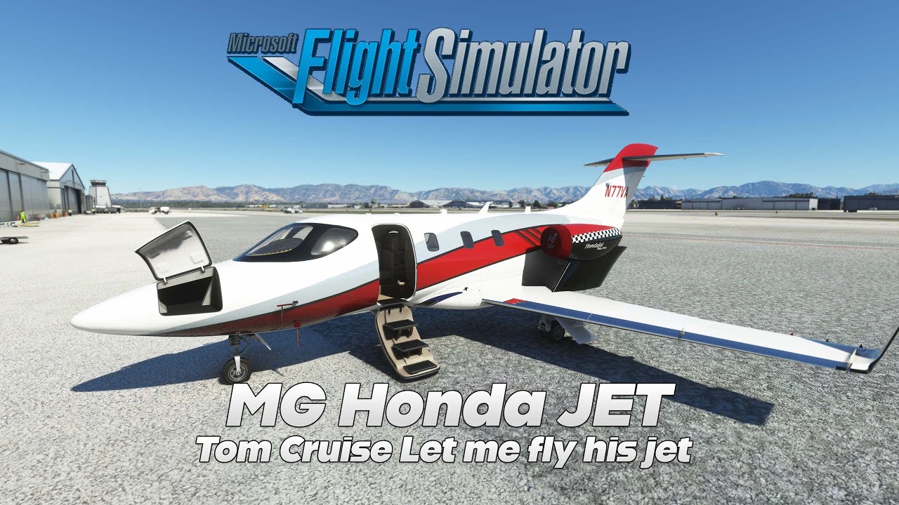 MSFS 2020 | FlightFX MG Honda Jet | KVNY-KMRY