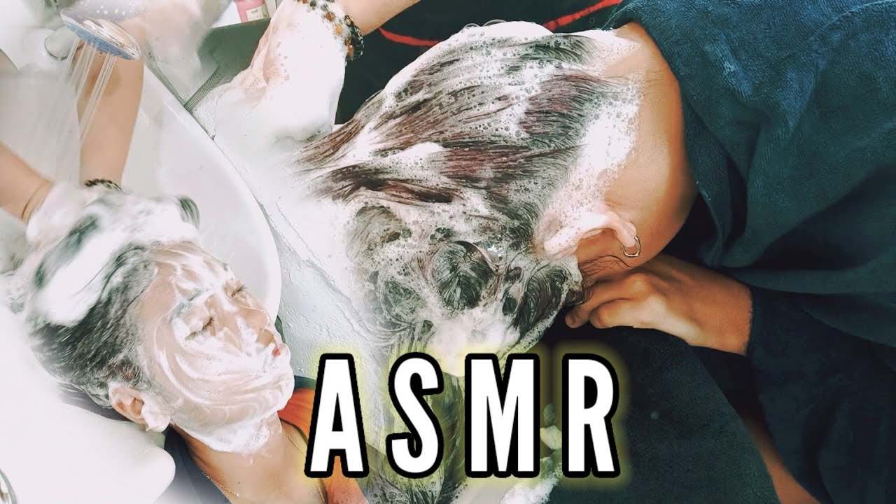 #42 🧼 ASMR Bubble Hairwash with Forward & Backward Wash