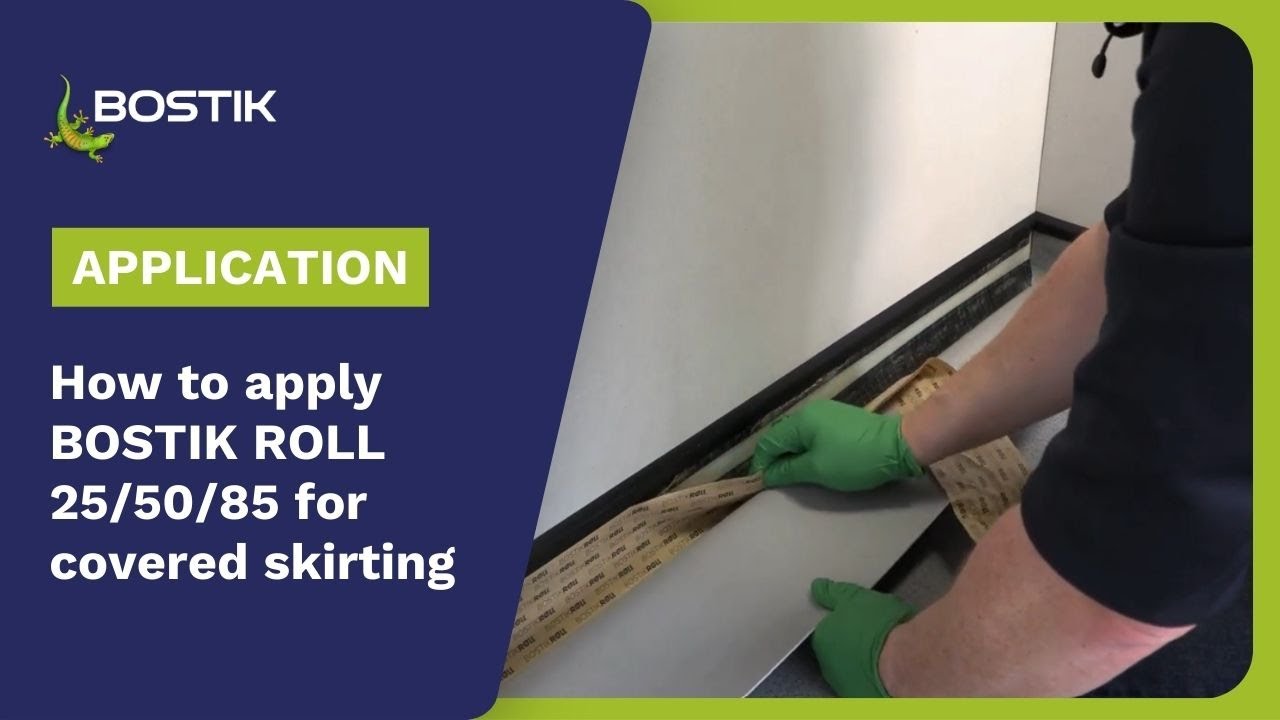 BOSTIK ROLL 25/50/85 | Coved Skirting Tutorial | Bostik Australia