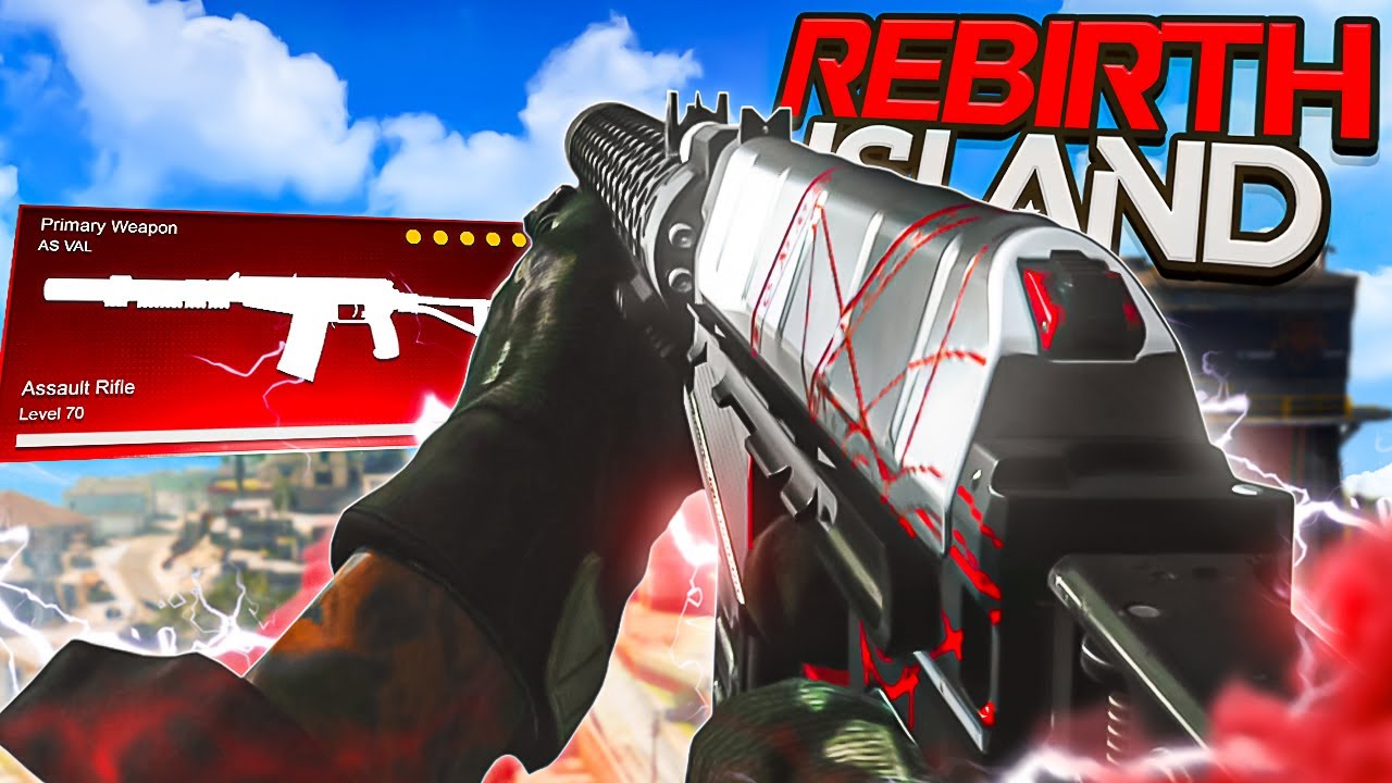 the FASTEST KILLING AS-VAL CLASS RETURNS on Rebirth Island Warzone!😍