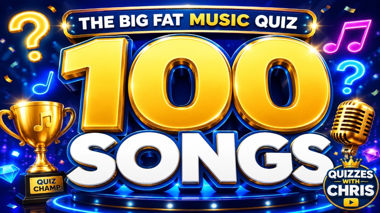 The Big Fat Music Quiz July 2025 | Test Your Music Knowledge!
