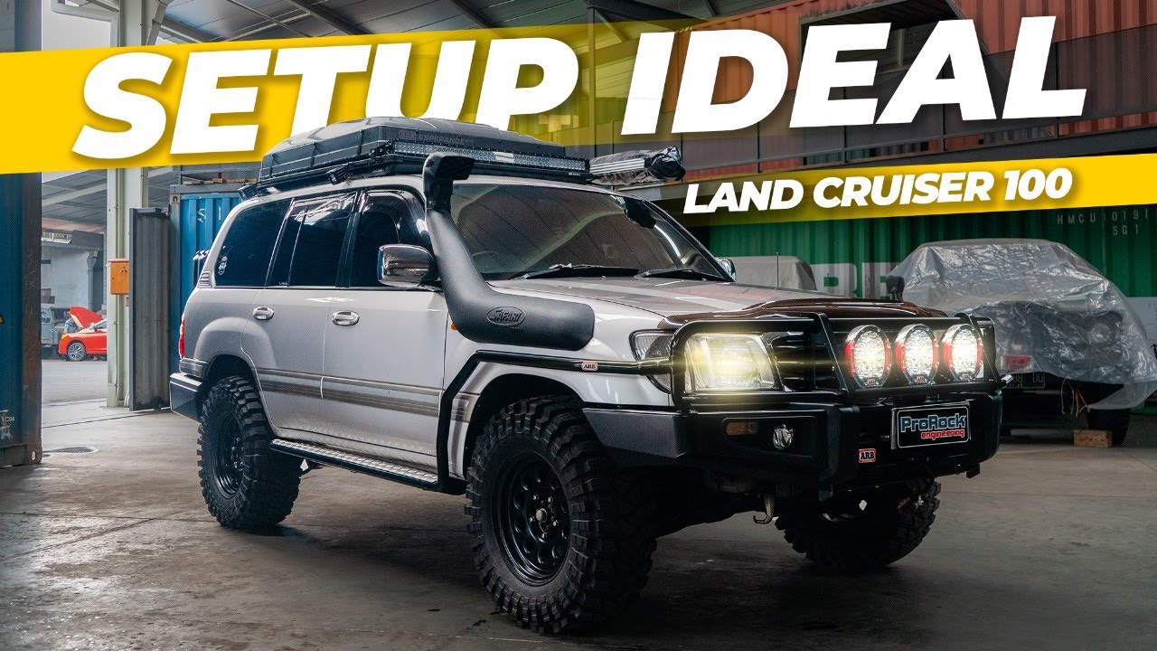 SIAP CAMPING!! UPGRADE LAND CRUISER 100 SERIES
