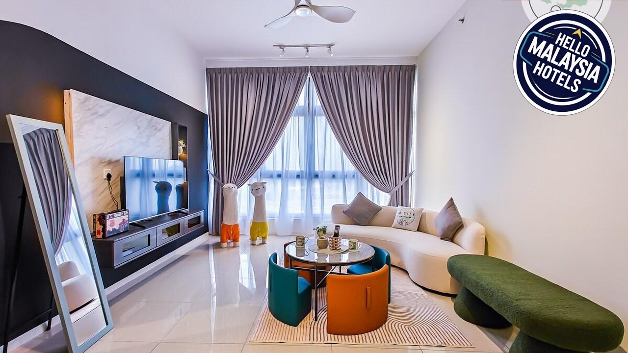 Paradigm Residence - Cactus suites by RR JBcity | Johor Bahru, Malaysia | Hotel Review 🏨