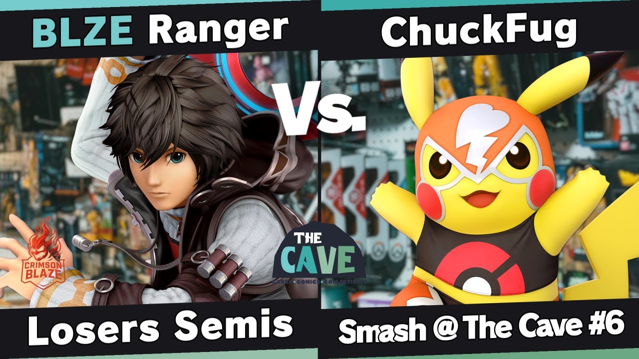 Smash @ The Cave 6 - Ranger (Shulk) vs ChuckFug (Pikachu) - Losers Semis