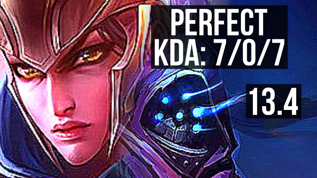 QUINN vs JAX (TOP) | 7/0/7, Godlike, Rank 10 Quinn | KR Grandmaster | 13.4