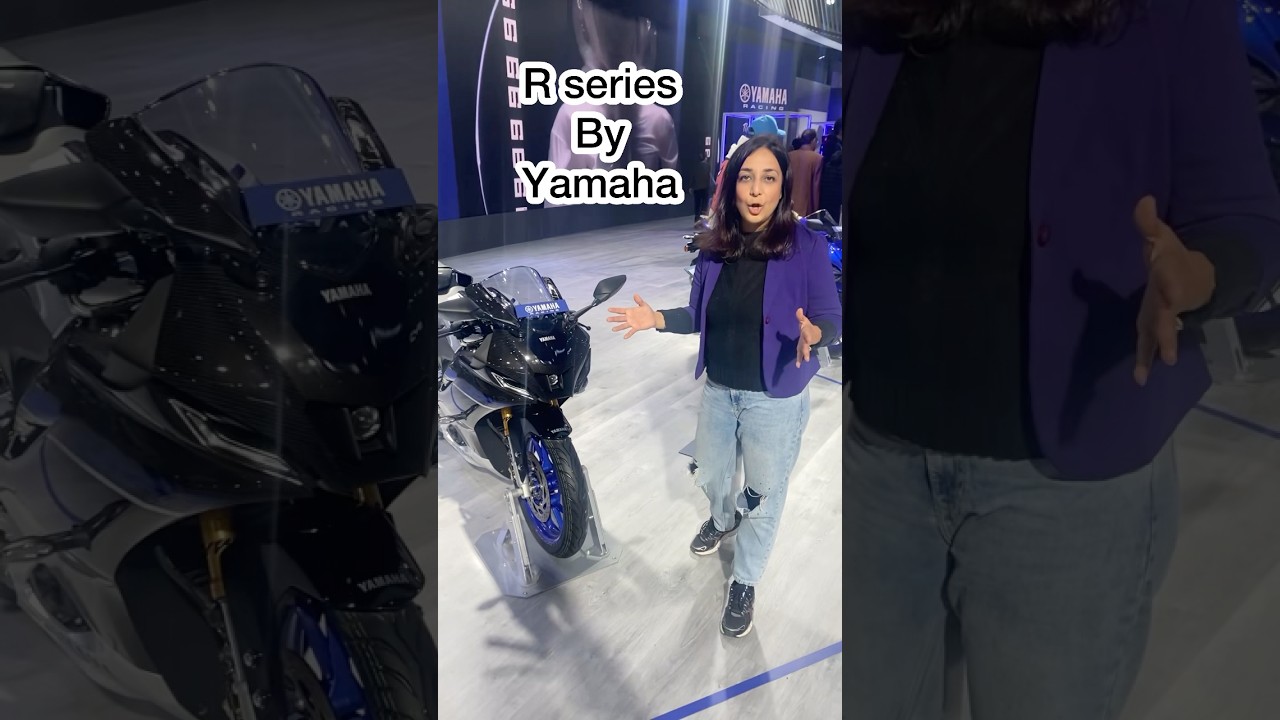 4 New bikes by Yamaha #motorgurl #yamaha #bikes #autoexpo