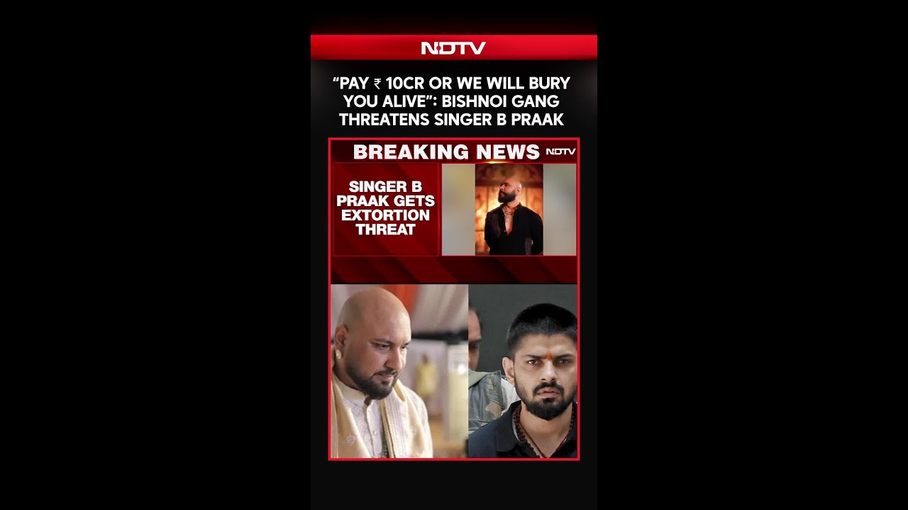 B Praak Singer | B Praak Receives Extortion Threat Allegedly From Lawrence Aide Arzoo Bishnoi